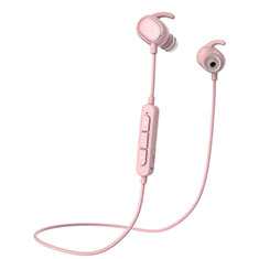 Auriculares Bluetooth Auricular Estereo Inalambricos H43 para Motorola Moto G8 Power Lite Rosa