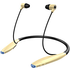 Auriculares Bluetooth Auricular Estereo Inalambricos H51 para Accessoires Telephone Perche Selfie Oro