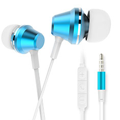 Auriculares Estereo Auricular H37 para HTC Desire 21 Pro 5G Azul