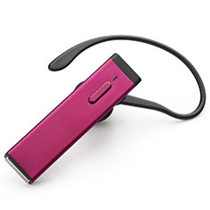 Auriculares Estereo Bluetooth Auricular Inalambricos H44 para Motorola Moto G100 5G Rosa Roja