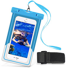 Bolsa Impermeable y Sumergible Carcasa Universal W03 para Sony Xperia C S39h Azul Cielo