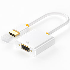 Cable Adaptador HDMI Macho a VGA H02 para Huawei Honor MagicBook 14 Blanco