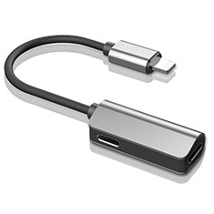 Cable Adaptador Lightning USB H01 para Apple New iPad 9.7 (2018) Plata