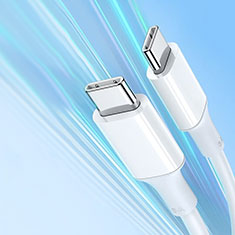 Cable Adaptador Type-C USB-C a Type-C USB-C 100W H05 para Huawei Honor MagicBook 14 Gris Oscuro