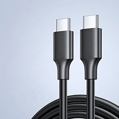 Cable Adaptador Type-C USB-C a Type-C USB-C 60W H04 Negro