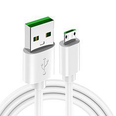 Cable Micro USB Android Universal A17 para Huawei Honor Play 7 Blanco