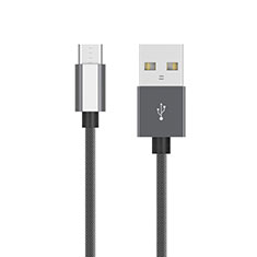 Cable Micro USB Android Universal A19 para Huawei Mate 40 Pro 5G Gris