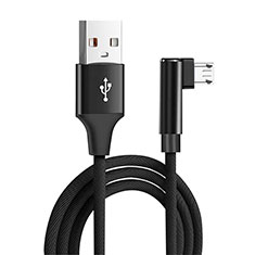 Cable Micro USB Android Universal M04 para Samsung S5750 Wave 575 Negro