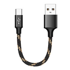 Cable Type-C Android Universal 25cm S04 para Sony Xperia 1 V Negro