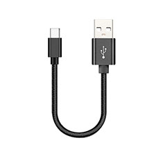 Cable Type-C Android Universal 30cm S05 para Sony Xperia 1 V Negro