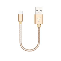 Cable Type-C Android Universal 30cm S05 para Huawei P Smart Pro 2019 Oro