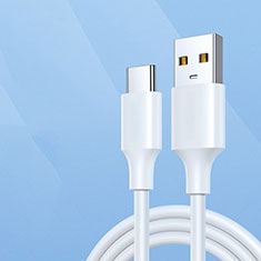 Cable Type-C Android Universal 3A H03 para Apple iPhone 15 Blanco