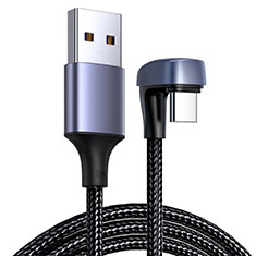 Cable Type-C Android Universal 60W H03 para Vivo Y35m 5G Negro