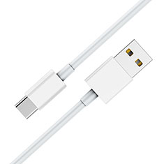 Cable Type-C Android Universal T05 para Samsung Galaxy A10e Blanco