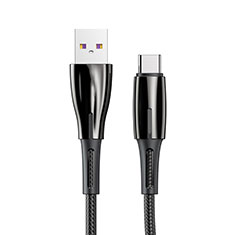 Cable Type-C Android Universal T12 para Huawei P Smart Pro 2019 Negro