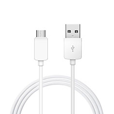 Cable Type-C Android Universal T18 para Samsung Galaxy A23s Blanco