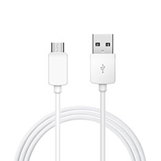 Cable Type-C Android Universal T18 para Apple iPhone 15 Blanco