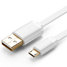 Cable USB 2.0 Android Universal A09 para Vivo Y35m 5G Blanco