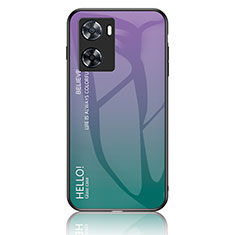 Carcasa Bumper Funda Silicona Espejo Gradiente Arco iris LS1 para OnePlus Nord N20 SE Multicolor