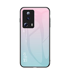 Carcasa Bumper Funda Silicona Espejo Gradiente Arco iris LS1 para Xiaomi Civi 2 5G Cian