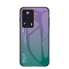 Carcasa Bumper Funda Silicona Espejo Gradiente Arco iris LS1 para Xiaomi Mi 12 Lite NE 5G Multicolor