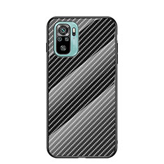 Carcasa Bumper Funda Silicona Espejo Gradiente Arco iris LS2 para Xiaomi Redmi Note 11 SE India 4G Negro