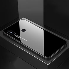 Carcasa Bumper Funda Silicona Espejo Gradiente Arco iris M01 para Xiaomi Mi 6X Negro