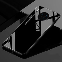 Carcasa Bumper Funda Silicona Espejo Gradiente Arco iris para Huawei Mate 30 Negro