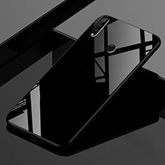 Carcasa Bumper Funda Silicona Espejo Gradiente Arco iris para Huawei P30 Lite New Edition Negro