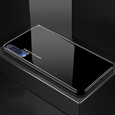 Carcasa Bumper Funda Silicona Espejo Gradiente Arco iris para Xiaomi Mi 9 Pro 5G Negro