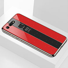Carcasa Bumper Funda Silicona Espejo K01 para Huawei Honor View 20 Rojo