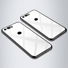 Carcasa Bumper Funda Silicona Espejo M01 para Huawei Honor V20 Blanco