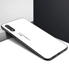 Carcasa Bumper Funda Silicona Espejo M01 para Huawei P Smart Z (2019) Blanco