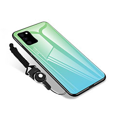 Carcasa Bumper Funda Silicona Espejo M01 para Samsung Galaxy S20 FE 5G Verde