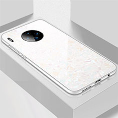 Carcasa Bumper Funda Silicona Espejo M02 para Huawei Mate 30 5G Blanco