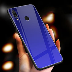 Carcasa Bumper Funda Silicona Espejo M03 para Huawei Honor 10 Lite Azul