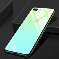 Carcasa Bumper Funda Silicona Espejo para Huawei Honor 9 Lite Verde