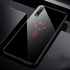 Carcasa Bumper Funda Silicona Espejo para Huawei Honor 9X Negro