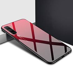 Carcasa Bumper Funda Silicona Espejo para Huawei Mate 40 Lite 5G Rojo