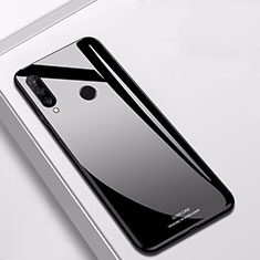 Carcasa Bumper Funda Silicona Espejo para Huawei P30 Lite Negro