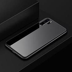 Carcasa Bumper Funda Silicona Espejo para Huawei P30 Pro New Edition Negro