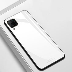 Carcasa Bumper Funda Silicona Espejo para Huawei P40 Lite Blanco