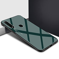 Carcasa Bumper Funda Silicona Espejo para Oppo A31 Verde