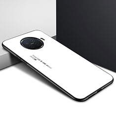 Carcasa Bumper Funda Silicona Espejo para Oppo Ace2 Blanco