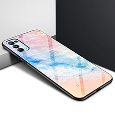 Carcasa Bumper Funda Silicona Espejo para Oppo Find X3 Lite 5G Vistoso