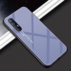 Carcasa Bumper Funda Silicona Espejo para Oppo Reno3 Pro Gris