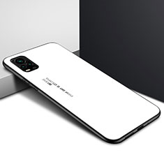 Carcasa Bumper Funda Silicona Espejo para Vivo V20 Pro 5G Blanco