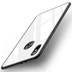 Carcasa Bumper Funda Silicona Espejo para Xiaomi Mi 6X Blanco