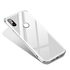 Carcasa Bumper Funda Silicona Espejo para Xiaomi Mi 8 SE Blanco