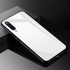 Carcasa Bumper Funda Silicona Espejo para Xiaomi Mi 9 Pro 5G Blanco